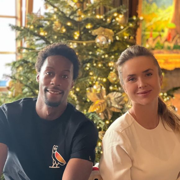 Gaël Monfils et sa femme Elina devraient avoir leur première petite fille en octobre. @ Instagram / Gael Monfils