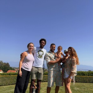 Gaël Monfils et sa femme Elina devraient avoir leur première petite fille en octobre. @ Instagram / Gael Monfils