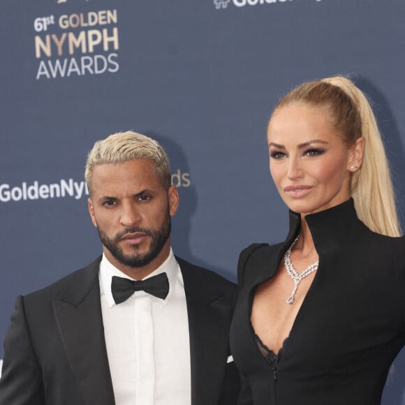 Ricky Whittle et Adriana Karembeu - Cérémonie de clôture du 61ème Festival de Télévision de Monte Carlo le 21 juin 2022. © Claudia Albuquerque /Bestimage 