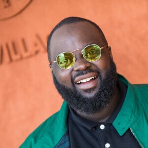 Issa Doumbia dans le village des internationaux de France de tennis de Roland Garros à Paris, le 6 juin 2019. © Jacovides-Moreau/Bestimage