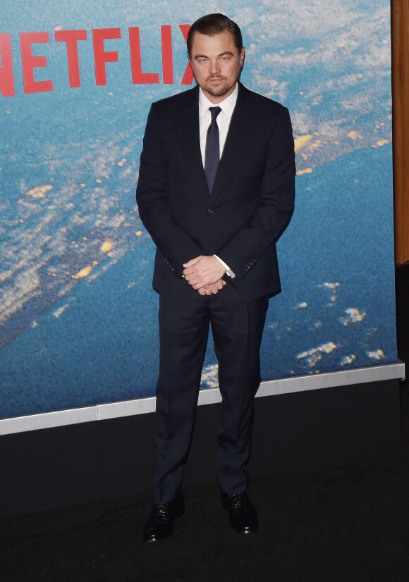 Leonardo DiCaprio à la première de "Don't Look Up" (Netflix) à New York, le 5 décembre 2021. 