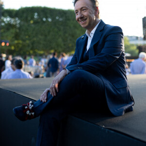 Stéphane Bern - Backstage de l'enregistrement de l'émission "Le concert de Paris" à la Tour Eiffel pour le 14 Juillet à Paris © Tiziano da Silva-Pierre Perusseau / Bestimage 