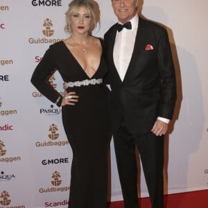 David Hasselhoff et sa fille Taylor-Ann à la cérémonie Swedish Film Awards gala à Stockholm le 18 janvier 2016