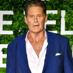 David Hasselhoff pose pour le programme TV "Ze Network" au 61ème Festival de Télévision de Monte Carlo au Grimaldi Forum. © Bruno Bebert/bestimage 