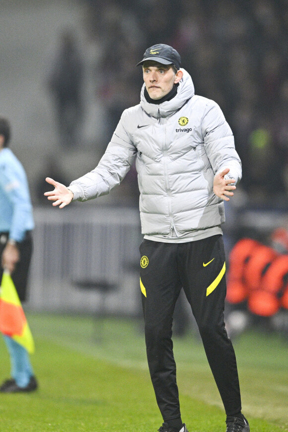 Thomas Tuchel - Entraineur (Chelsea FC) - Match de 8ème de finale retour de la Ligue Des Champions 2022 (LDC) "Lille - Chelsea (1-2)" au stade Pierre Mauroy, le 16 mars 2022.