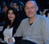 Bernard Laporte et sa femme Manon Laporte Sieraczek - People lors de la finale du BNP Paribas masters entre Novak Djokovic et Andy Murray à l'Accor Hotels Arena à Paris le 8 novembre 2015. © Veeren / Bestimage