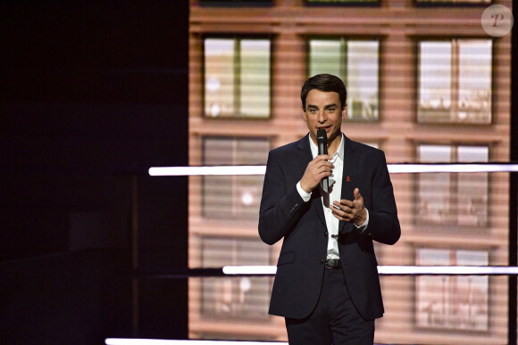 Exclusif - Julian Bugier - Enregistrement de l'émission "Les 40 ans de Starmania" les stars chantent pour le Sidaction au Palais des Congrès à Paris, le 29 mars 2019. © Pierre Perusseau/Bestimage