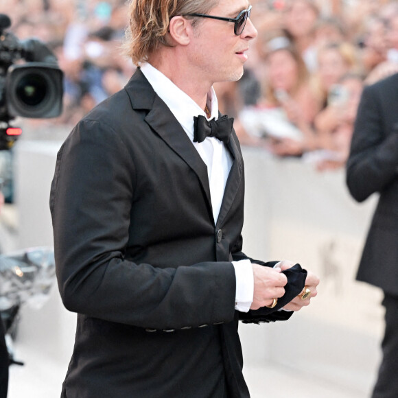 Brad Pitt (producteur de "Blonde") - Red Carpet du film "Blonde" lors de la 79ème édition du festival international du film de Venise, la Mostra le 8 septembre 2022. © LaPresse / Panoramic / Bestimage