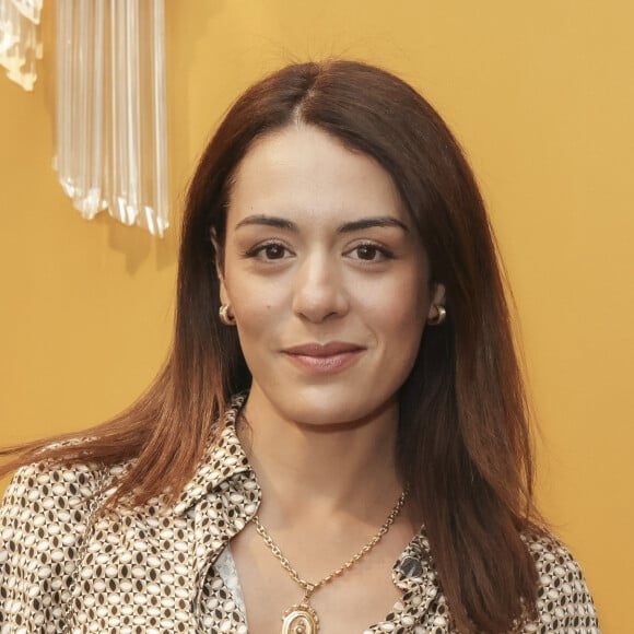 Sofia Essaïdi - N.Garçon expose "Vivaraise" une nouvelle ligne de décoration et de linge de maison à laquelle elle a collaboré. Une soirée était donnée à cette occasion à la Galerie Vivienne à Paris le 7 septembre 2022. © Jack Tribeca / Bestimage 