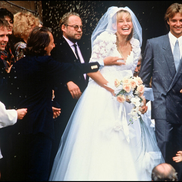 Archives - Mariage de David Hallyday er Estelle Lefébure.