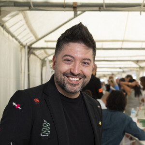 Exclusif - Chris Marques - Festival des Livres et des Artistes organisé par l'association "Lecture pour Tous" engagée dans la lutte contre l'illettrisme au Mail Branly à Paris le 2 juillet 2022. © Pierre Perusseau / Jack Tribeca / Bestimage