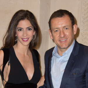 Dany Boon et sa femme Yaël - Remise de la Médaille d'Or de l'Académie des Arts et Techniques du Cinéma à Luc Besson par Alain Terzian, à la Monnaie de Paris. 