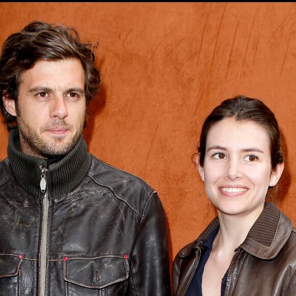 Louise Monot et Lannick Gautry en 2010 à Roland-Garros