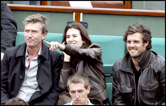 Louise Monot et Lannick Gautry à Roland-Garros en 2010