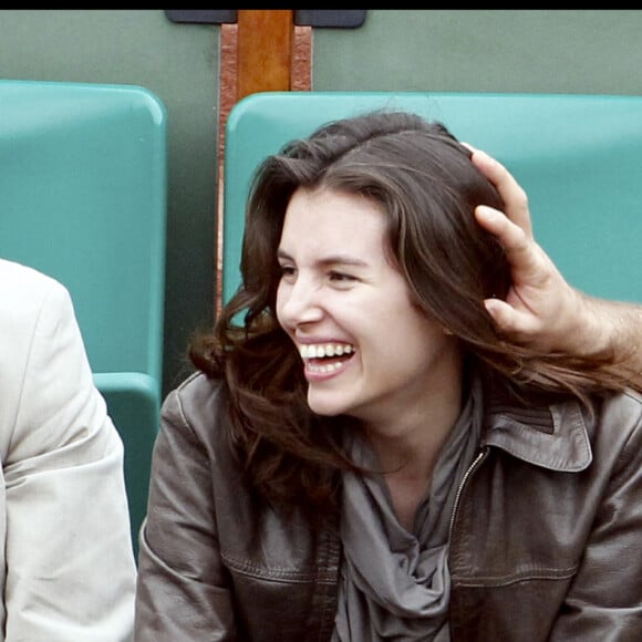 Louise Monot et Lannick Gautry à Roland-Garros en 2010