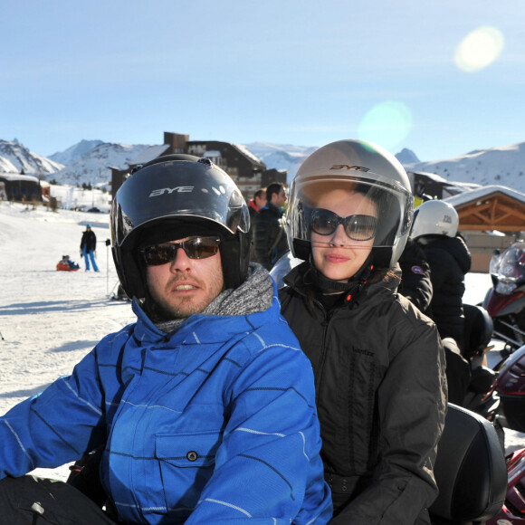 Louise Monot et Lannick Gautry au Festival de l'Alpe d'Huez © Guillaume Gaffiot /Bestimage