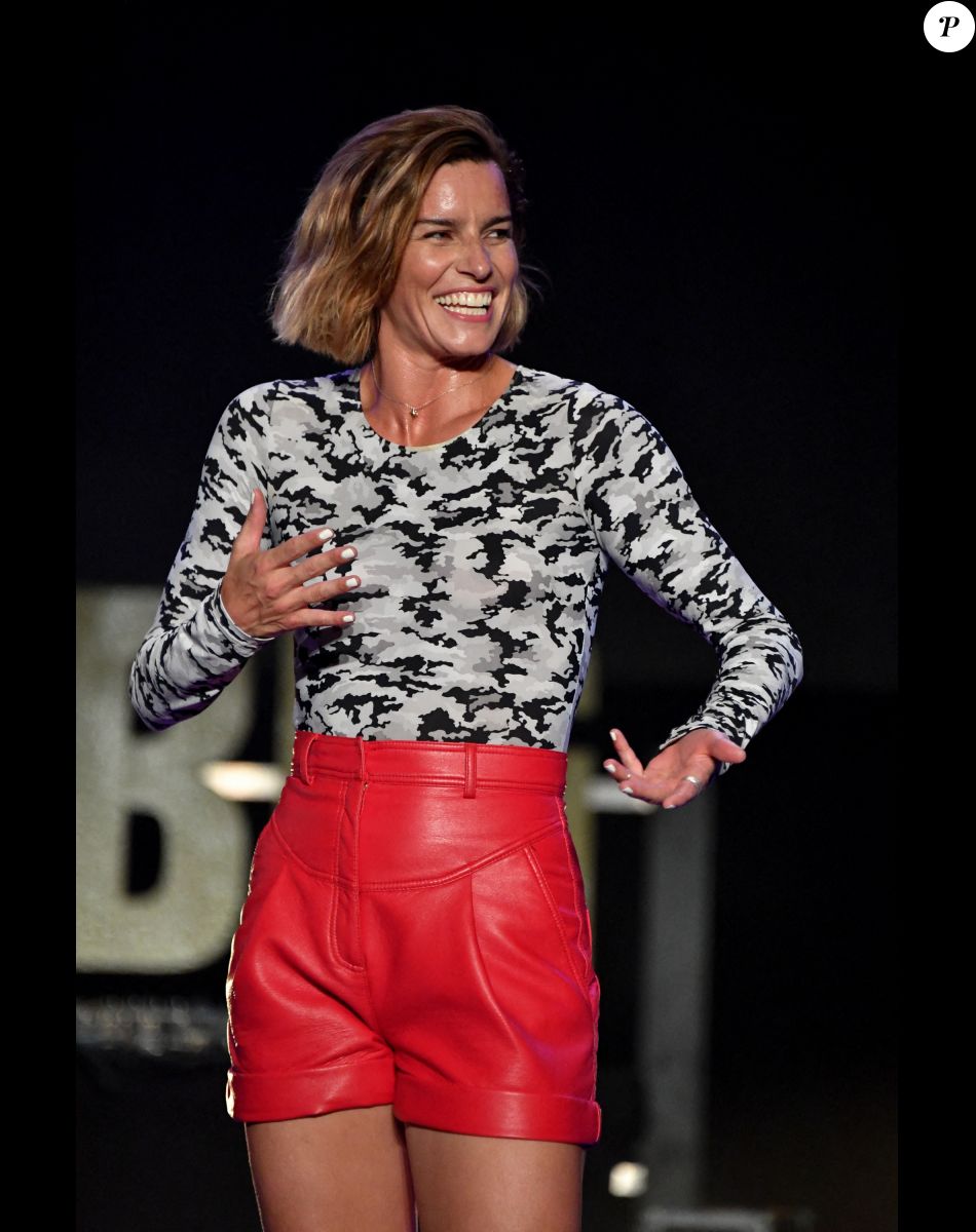 Semi exclusif - les danseuses et danseurs Fauve Hautot, Christophe Licata, Katrina Patchett & Jordan Mouillerac. - Le BIG Tour concert au Théâtre de Verdure à Nice, le 22 aout 2020. Le BIG Tour a pour vocation de promouvoir tout le savoir-faire français aussi bien industriel, technologique, innovation : La French Fab, La French Tech, La French Touch tous réunis sous un même étendard. © Lionel Urman / Bestimage