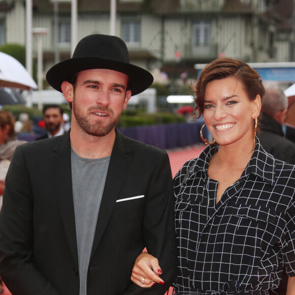 Fauve Hautot et son ex-compagnon Jules Renault à la première de "Kidnap" lors du 43ème Festival du Cinéma Américain de Deauville © Denis Guignebourg/Bestimage