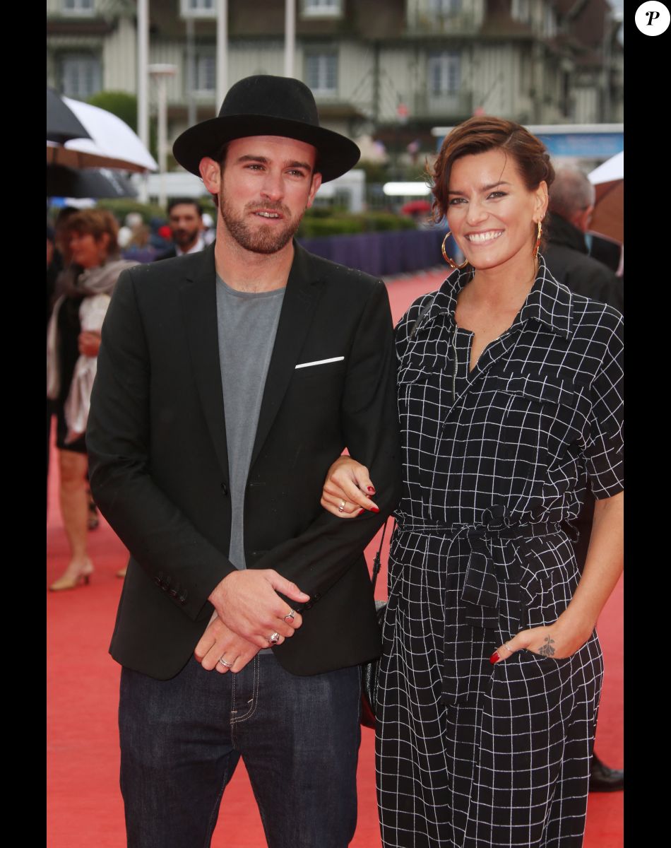 Fauve Hautot et son ex-compagnon Jules Renault à la première de "Kidnap" lors du 43ème Festival du Cinéma Américain de Deauville © Denis Guignebourg/Bestimage