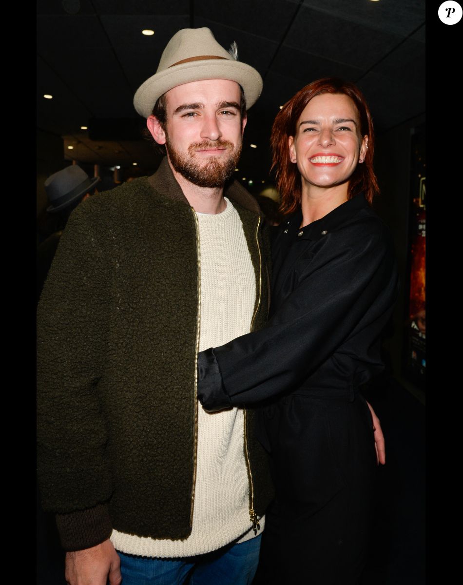 Exclusif - Fauve Hautot et son ex-compagnon Jules Renault - People à la générale de la comédie musicale "Saturday Night Fever" au Palais des Sports de Paris le 9 février 2017. © Coadic Guirec - Dominique Jacovides / Bestimage