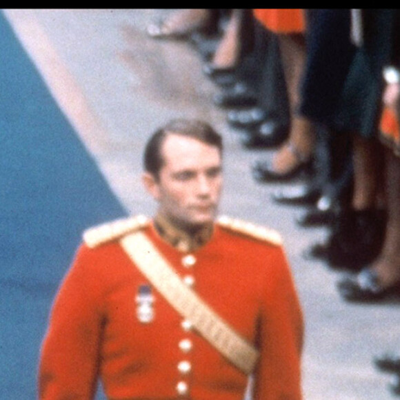 La princesse Anne d'Angleterre et son mari Mark Phillips, en 1973