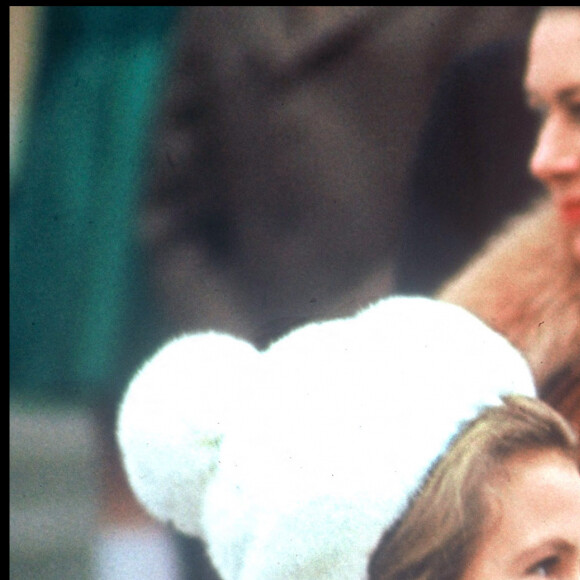 La princesse Anne d'Angleterre et son mari Mark Phillips, en 1974