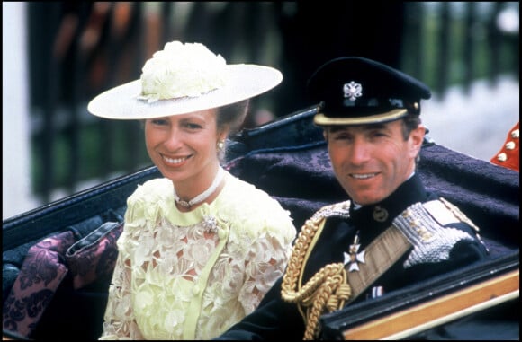 La princesse Anne d'Angleterre et son mari Mark Phillips