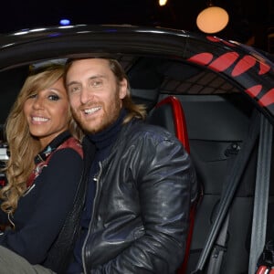 David et Cathy Guetta - Archives - Presentation de la nouvelle Renault Twizy by Cathy & David Guetta au salon mondial de l' auto 2012 Paris, le 27 decembre 2013