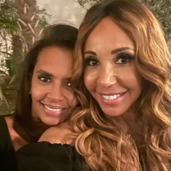 Karine Le Marchand et Cathy Guetta très amies