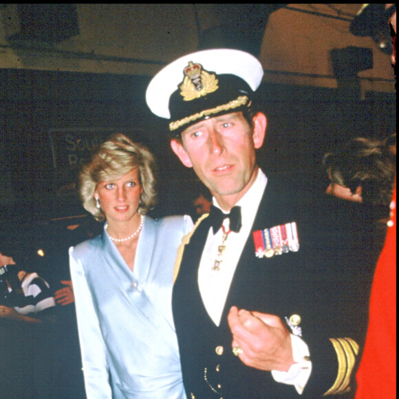 Lady Diana et le prince Charles