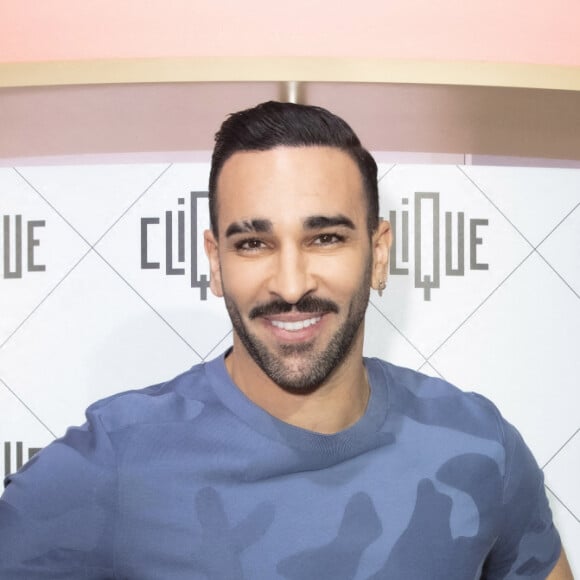 Exclusif - Adil Rami - Backstage de l'émission Clique, présentée par M.Achour et diffusée le 29 janvier 2022 à 12h45 sur C+ en clair - Paris le 27/01/2022 - © Jack Tribeca / Bestimage