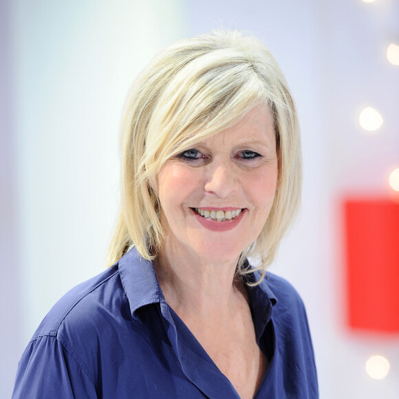 Chantal Ladesou - Enregistrement de l'émission "Vivement Dimanche prochain" présentée par M.Drucker et diffusée le 12 janvier 2020 sur France 2 le 6 janvier 2020. © Guillaume Gaffiot / Bestimage 