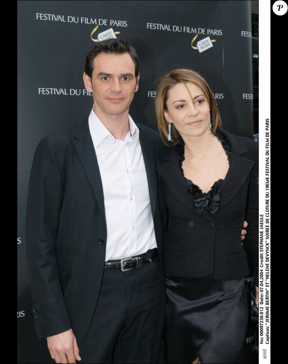 Jérôme Bertin et Hélène Devynck - Soirée de clôture du 19e Festial du film de Paris en 2004