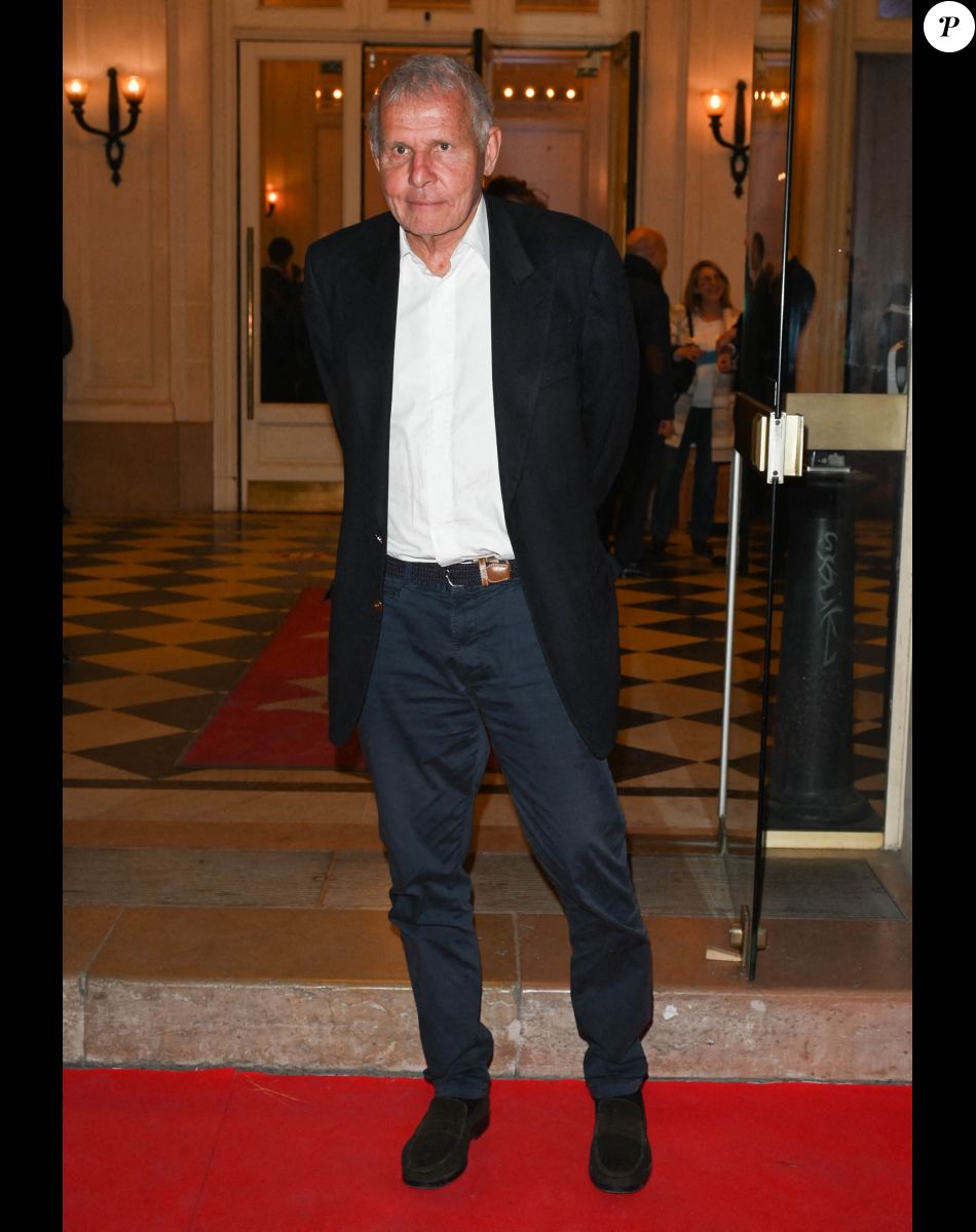 Patrick Poivre d'Arvor (PPDA) - Photocall du Gala du Coeur au profit de l'association Mécénat Chirurgie Cardiaque dans la salle Gaveau de Paris le 28 mars 2022. © Coadic Guirec/Bestimage