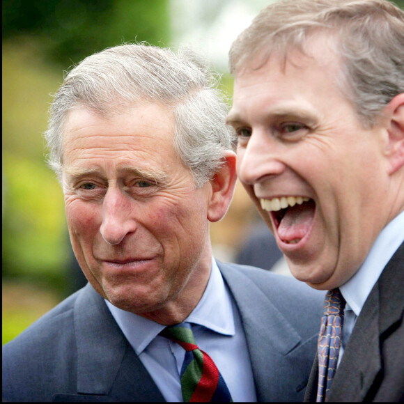Le prince Charles et le prince Andrew - Présentation annuelle de Chelsea Flower Show à Londres