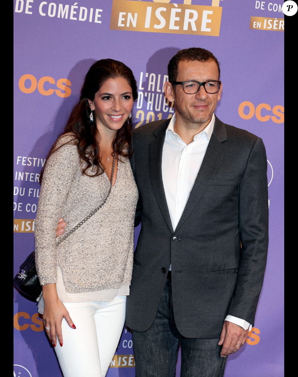 Dany Boon et Yael - Soirée de clôture et proclamation du palmarès du 17e Festival International du Film de Comedie de l'Alpe d'Huez a l’Alpe d’Huez le 18 Janvier 2014.