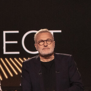 Exclusif - Léa Salamé, Laurent Ruquier - Enregistrement de l'émission "On Est En Direct (OEED)", diffusée sur France 2 le 8 janvier © Jack Tribeca / Bestimage