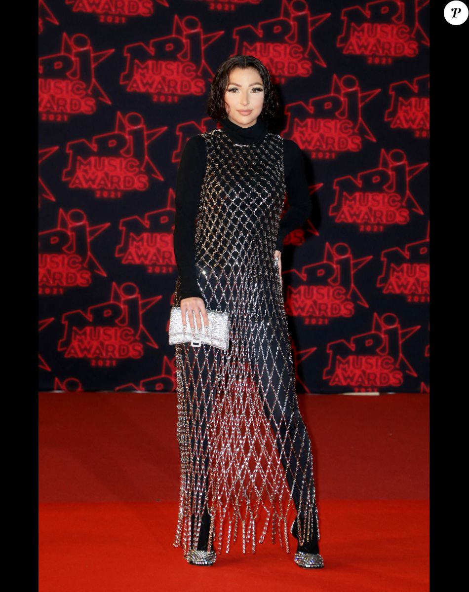 Eva Queen lors de la 23ème édition des NRJ Music Awards 2021 au Palais des Festivals de Cannes, le 20 novembre 2021. © Dominique Jacovides/Bestimage