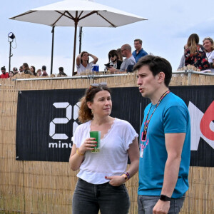 Sarah Poniatowski lors du festival Solidays sur l'Hippodrome de Longchamp à Paris le 26 juin 2022. © Lionel Urman / Panoramic / Bestimage