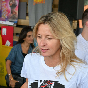 Sarah Poniatowski lors du festival Solidays sur l'Hippodrome de Longchamp à Paris le 26 juin 2022. © Lionel Urman / Panoramic / Bestimage