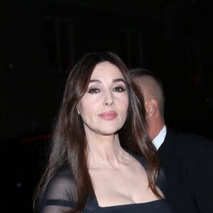 Monica Bellucci arrive à la soirée "Dolce & Gabbana" lors de la Fashion Week de Milan (MLFW), le 24 septembre 2022. 