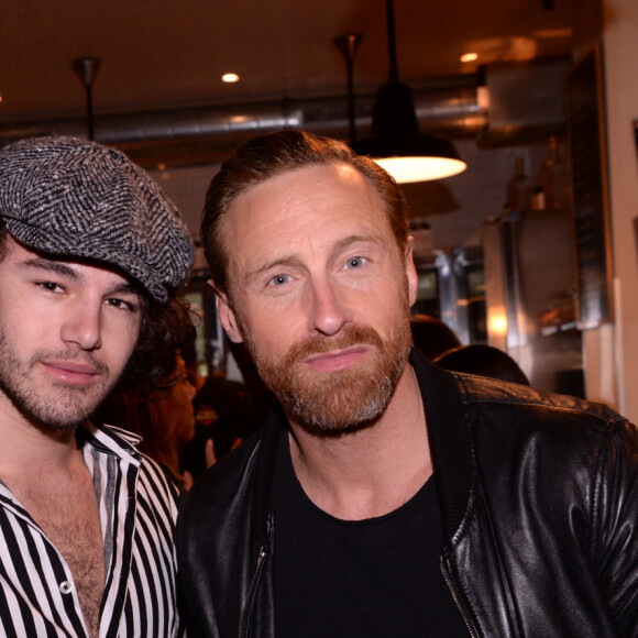 Exclusif - Anthony Colette et Frank Delay - Soirée du 10ème anniversaire du restaurant Schwartz's Deli au 7 Avenue d'Eylau dans le 16ème arrondissement de Paris le 27 mai 2019. © Rachid Bellak/Bestimage