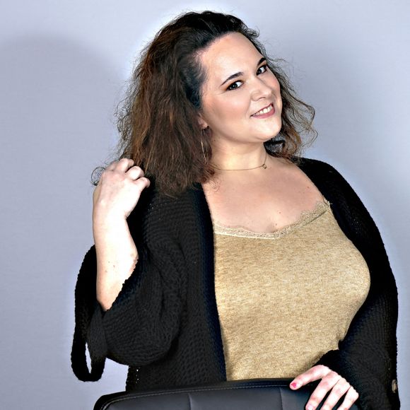 Exclusif - Rendez-vous avec Magalie Vaé lors de l'enregistremet de l'émission de Jordan de Luxe " l'Instant de Luxe" à Paris le 17 février 2022. © Cédric Perrin/Bestimage