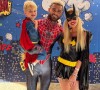 Jessica Thivenin, Thibault Garcia et leur fils Maylone déguisés en super-héros