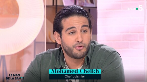 Mohamed Cheikh, gagnant de "Top Chef 2021", dans "Le Magazine de la santé", le 15 octobre, sur France 5