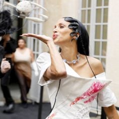 Noémie Lenoir - Défilé Weinsanto "Collection Femme Prêt-à-Porter Printemps/Été 2023" lors de la Fashion Week de Paris (PFW) le 26 septembre 2022