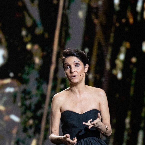 Florence Foresti, maîtresse de cérémonie lors de la 45e cérémonie des César à la salle Pleyel à Paris le 28 février 2020. © Olivier Borde / Dominique Jacovides / Bestimage