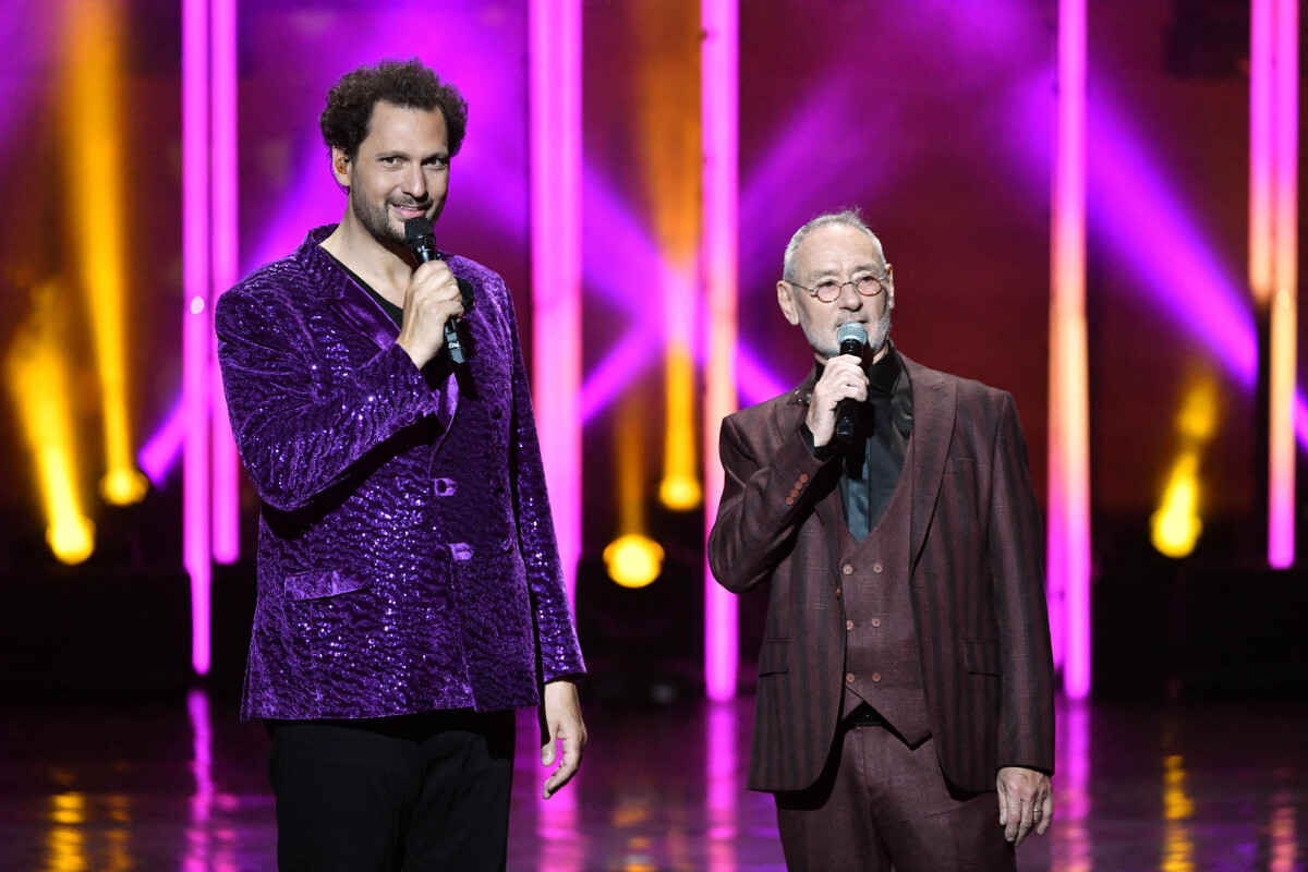 Photo Exclusif Eric Antoine et Michael Jones durant l