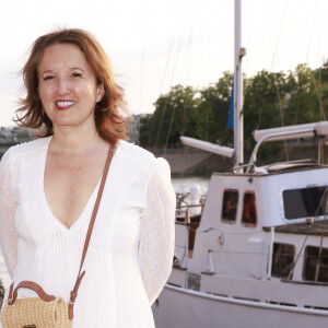 Anne Roumanoff - People au Trophée de la Pétanque Gastronomique à Paris Yacht Marina le 21 juin 2022. © Christophe Aubert via Bestimage