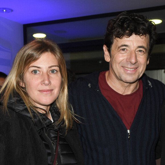 Exclusif - Amanda Sthers et Patrick Bruel - People en backstage lors du premier jour du concert de Patrick Bruel lors de sa tournée "Ce soir on sort..." à Paris La Défense Arena. © Coadic Guirec/Bestimage